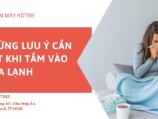 Những Lưu Ý Cần Biết Khi Tắm Vào Mùa Lạnh