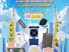 Giữa tháng sale bùng nổ - Ngàn ưu đãi đón hè cực vui tại Điện Máy KDT-89!