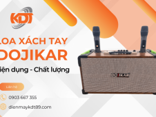 Loa xách tay Dojikar - Tiện dụng từ giá đến chất lượng