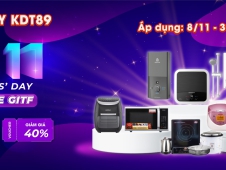 11.11 Bùng nổ giảm giá - Siêu phẩm về tay tại Điện máy KDT 89