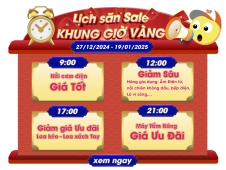 Thông Báo Khung Giờ Vàng Săn Sale của Điện Máy KDT 89
