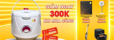 Giảm 300k Khi mua nồii Cuckoo CR1021