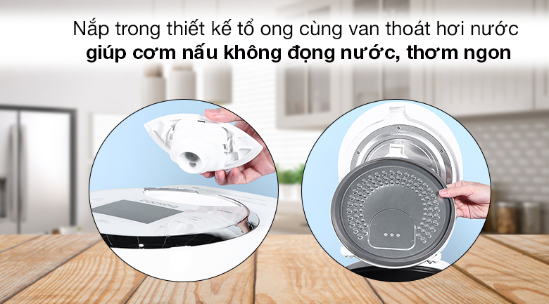 Nồi cơm điện tử Cuckoo 1.8 lít CR-1020F/BKWHVNCV - Công nghệ nấu 1D