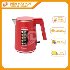 Bình đun siêu tốc Sharp 1 lít EKJ-10DVPS-RD