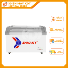 Tủ Đông Kính Cong Sanaky 350 Lít VH-482KB