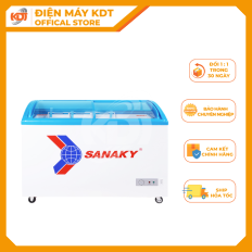 Tủ Đông Kính Cong Sanaky 340 Lít VH-482K