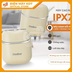 Máy cạo râu Gaabor ER-T01C màu BE đầu cạo 3D