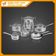 Bộ nồi Inox Junger JC-100 cao cấp 13 chi tiết