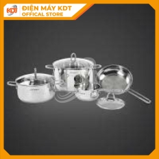 Bộ nồi Inox Junger JC-200 cao cấp 7 chi tiết