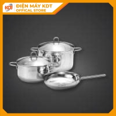 Bộ nồi Inox Junger CWJ-050 cao cấp 5 chi tiết