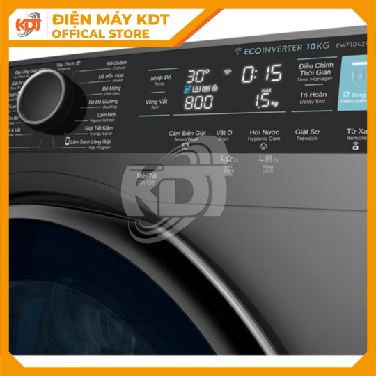 Máy giặt Inverter Electrolux 10 kg EWF1042R7SB