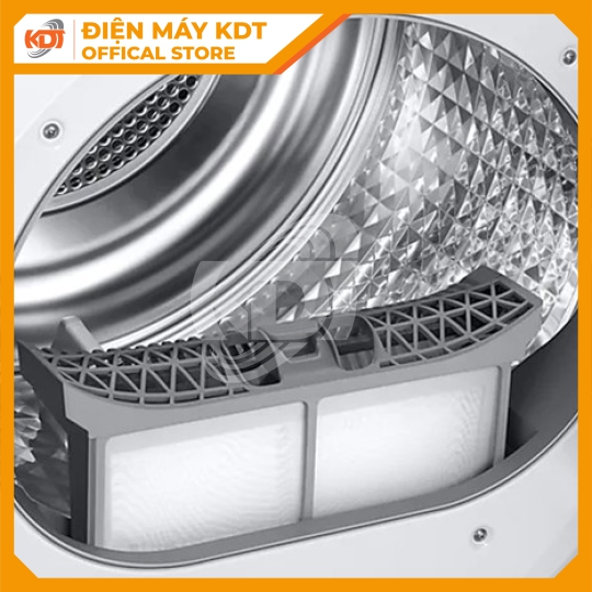 Máy sấy bơm nhiệt Samsung 9 kg DV90T7240BH/SV