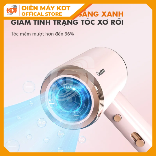 Máy sấy tóc 2 chiều ion âm Gaabor GHD-N1000D