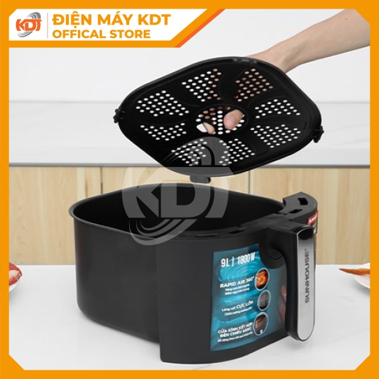Nồi chiên không dầu Sunhouse SHD4037 9 lít