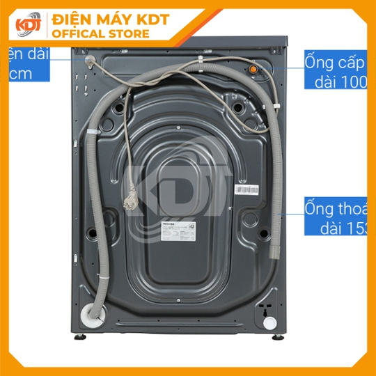 Máy giặt sấy Inverter Toshiba 12.5/8 kg TWD-BM135GF4V(MG)