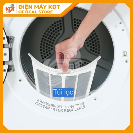 Máy sấy thông hơi Aqua 7 kg AQH-V700FW