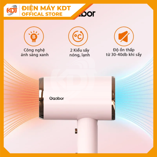 Máy sấy tóc 2 chiều ion âm Gaabor GHD-N1000D