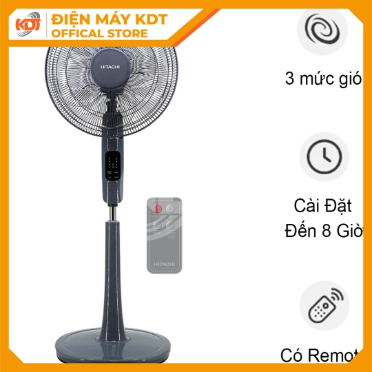 Quạt đứng Tiết kiệm điện  Hitachi  LF-D6RCGM