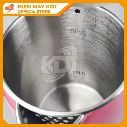 Ấm đun siêu tốc Ladomax 2.5 Lít HA-887 (Hồng, Xanh)