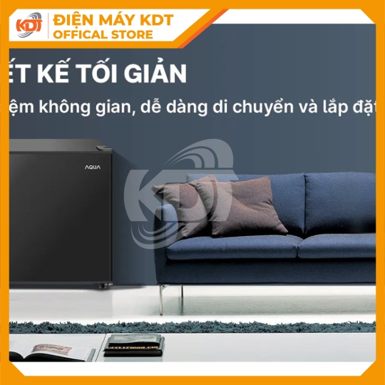 Tủ lạnh Aqua 50 lít AQR-D60FA(BS)