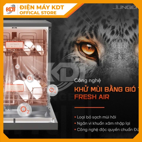 Máy rửa bát Junger Leopard DWJ-143